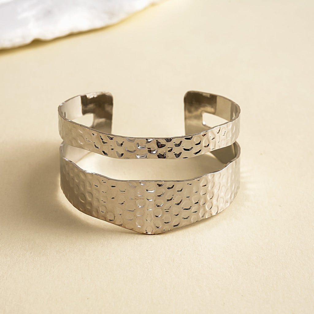 Hollow-out Open Bracelet