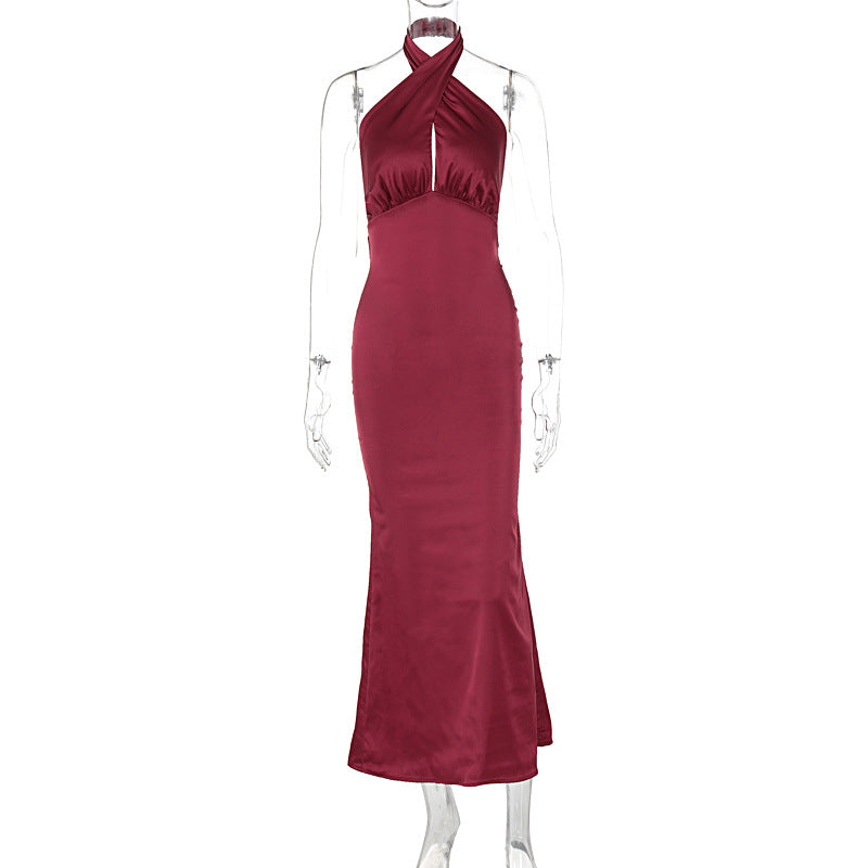 Elegant Backless Sleeveless Dress