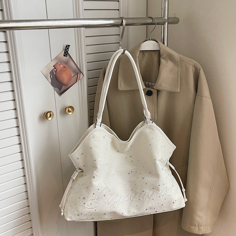Star-print Tote Bag