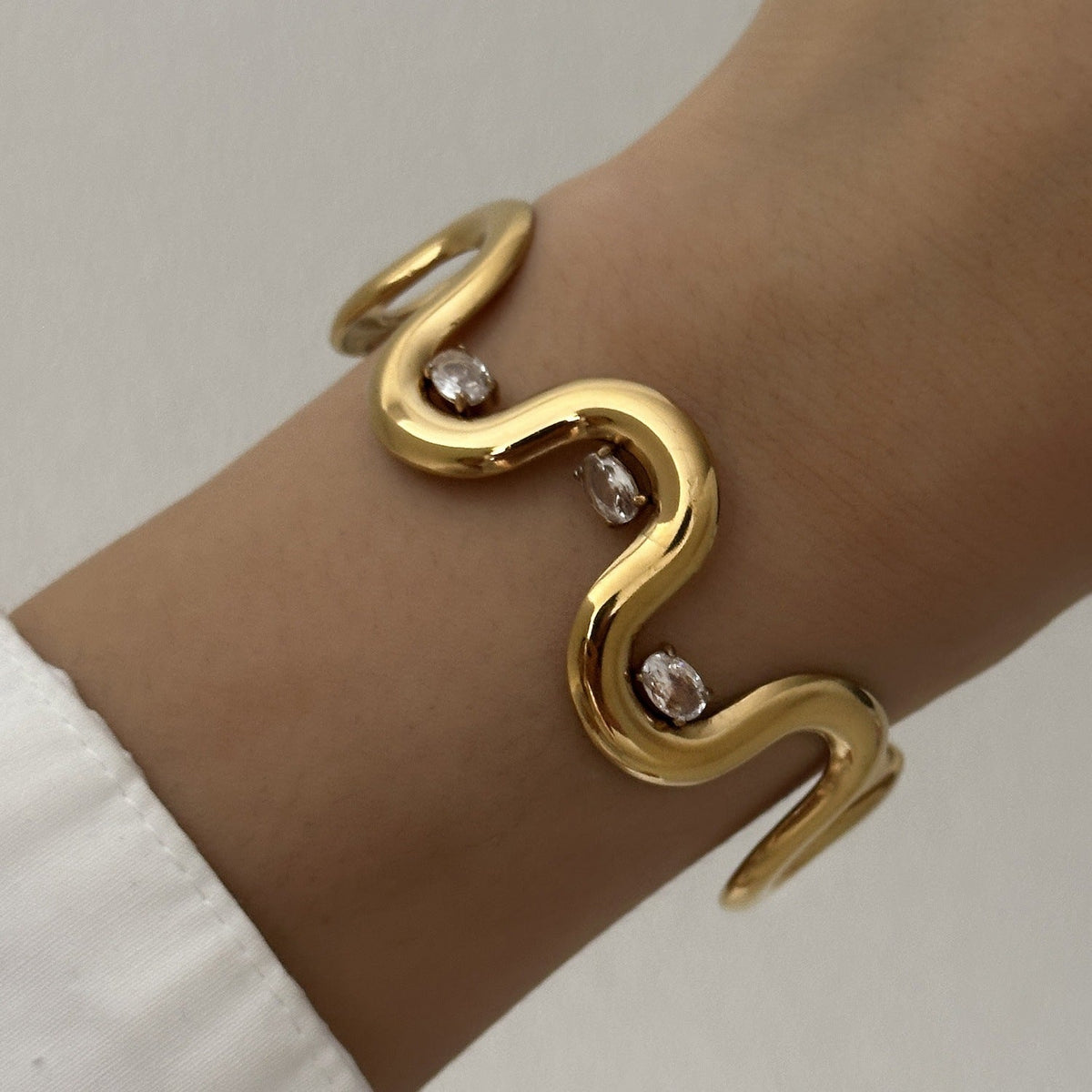 Oil-drop Snap Bracelet