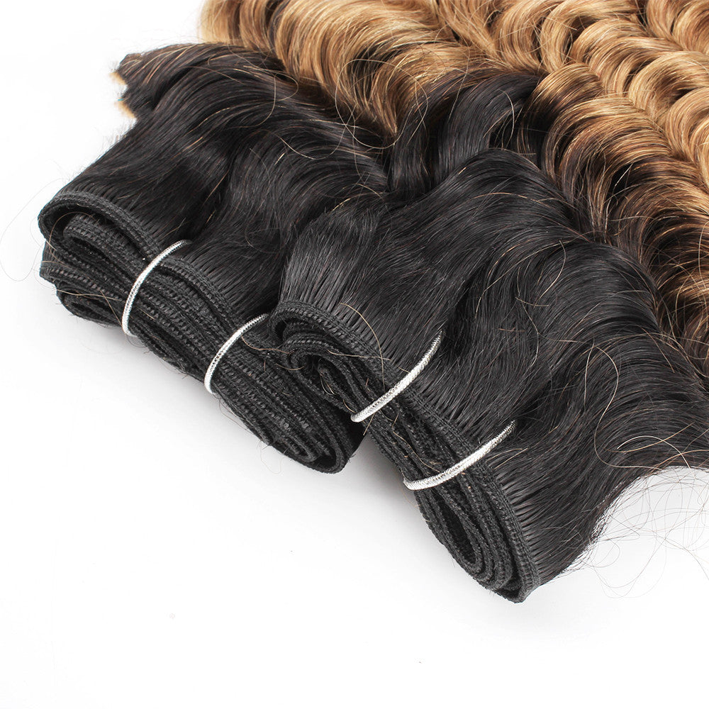 Wig Real Hair Curtain