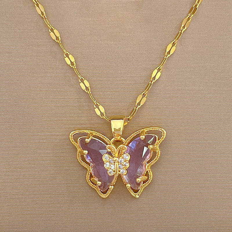 Filigree Butterfly Necklace